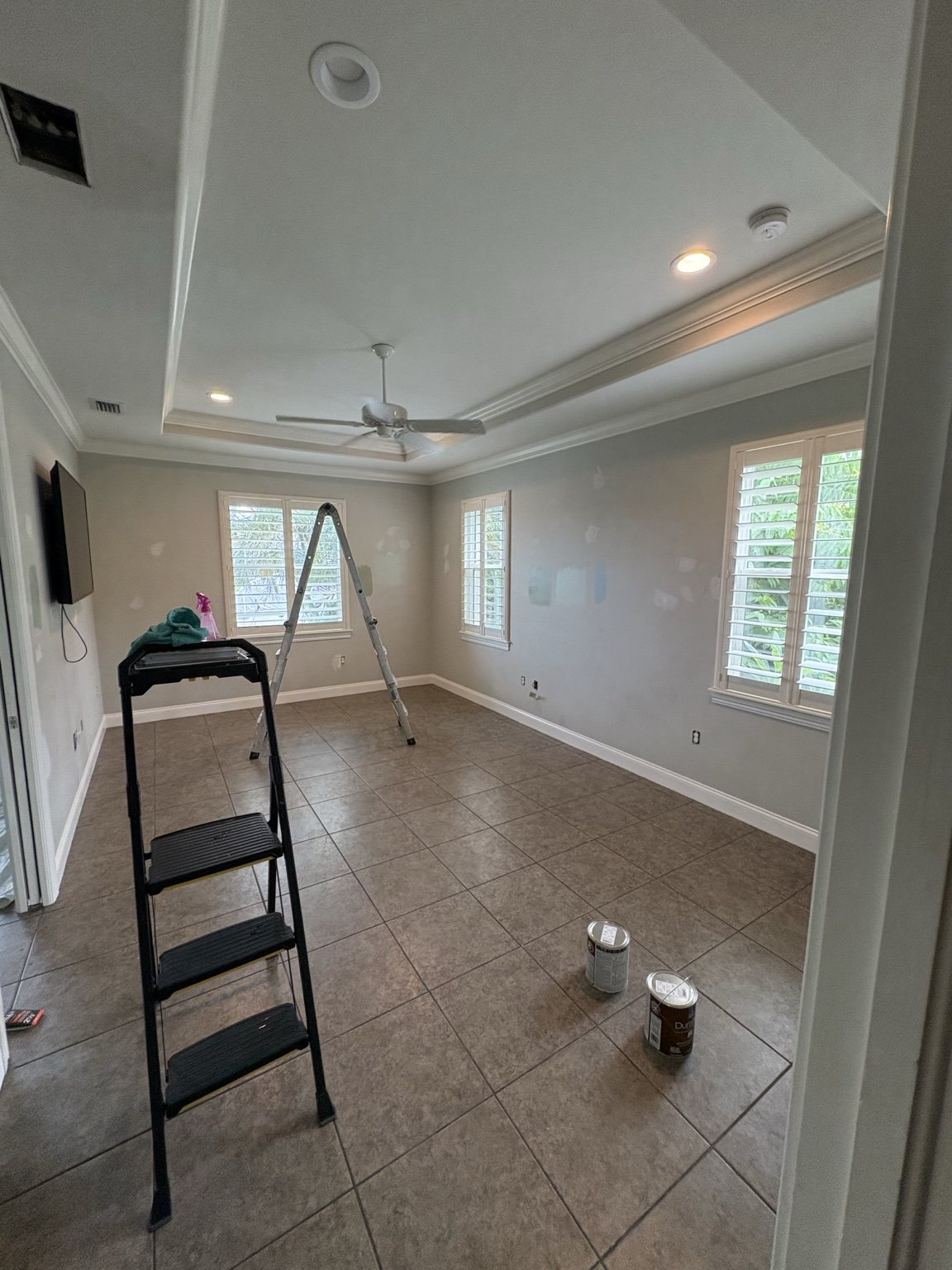 Bedroom before renovation